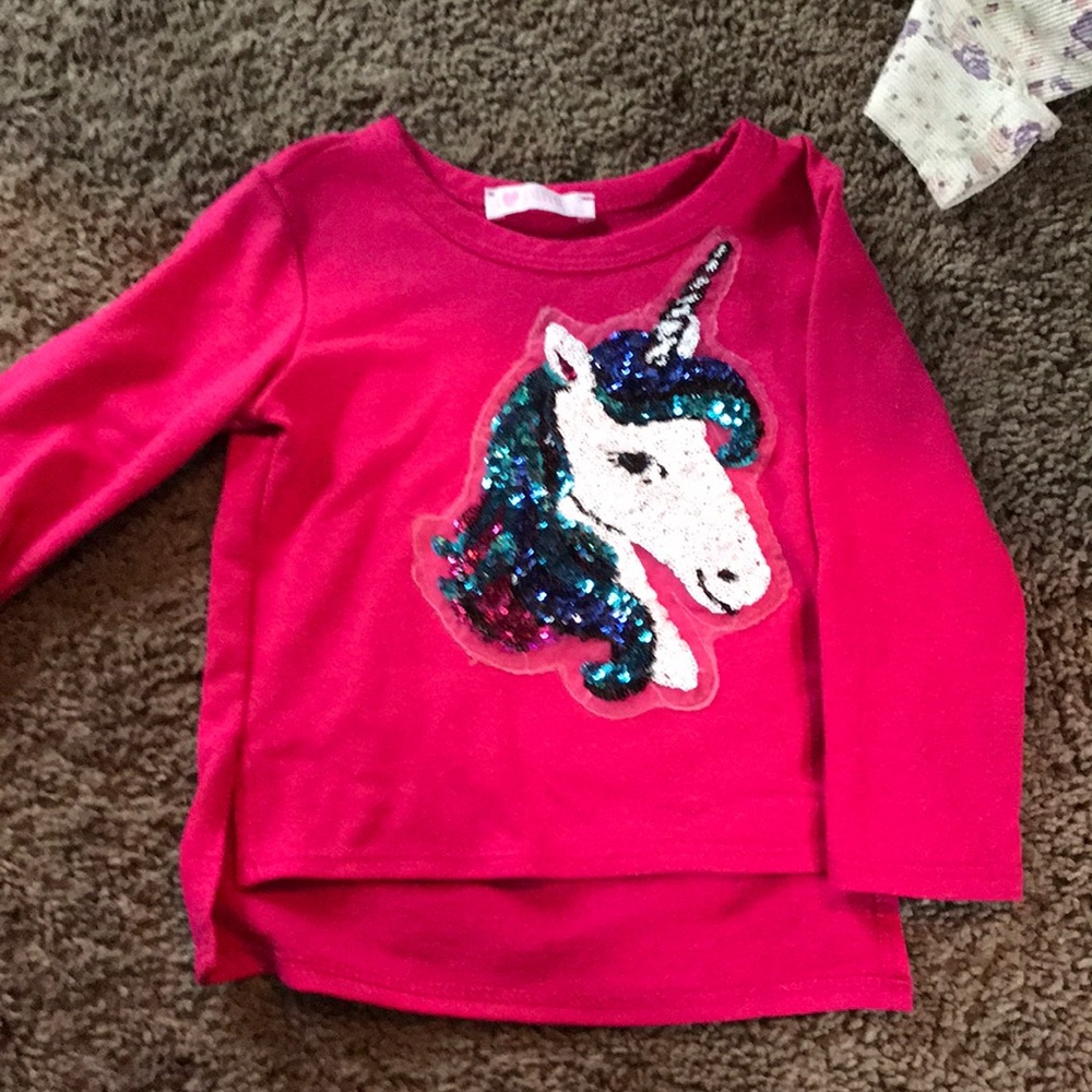 2t unicorn shirt
